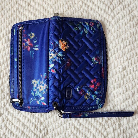 LUG Handspring Wallet - Bouquet Blue - Picture 4 of 6